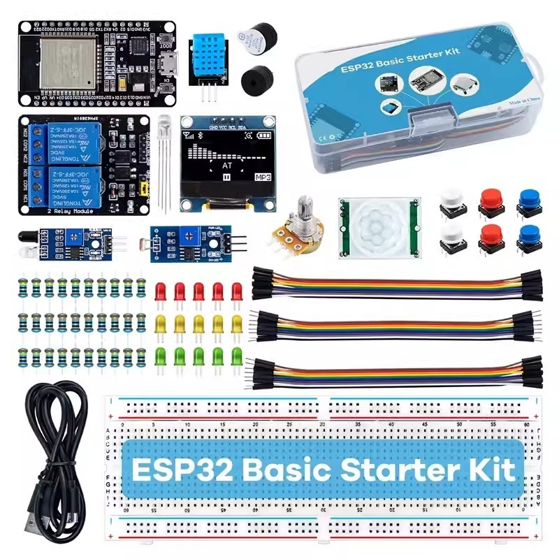 Maker Set ESP32 Module Kit Starter Kit for ESP32 ESP-32S WIFI Module ...