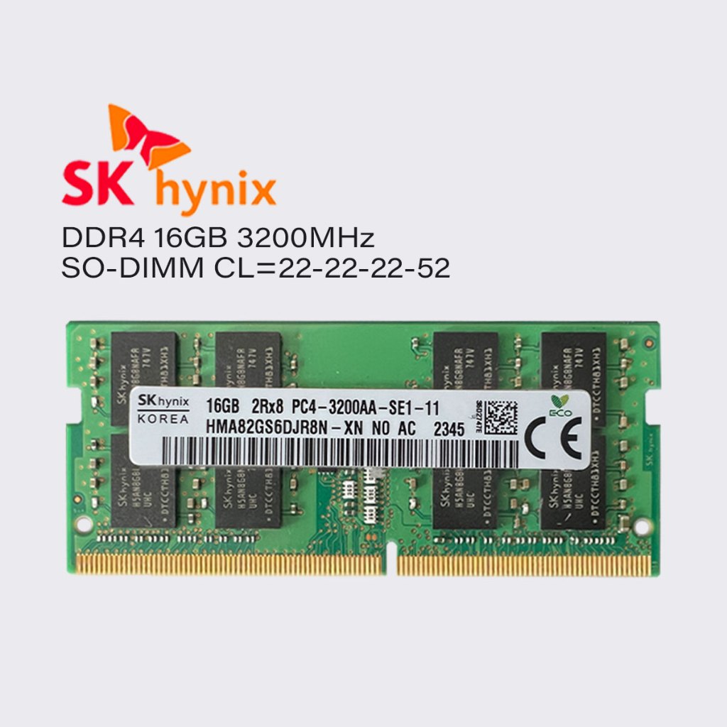 sk hynix 16gb 8gb 4gb 3200mhz ddr4 ram laptop sodimm memory pc4