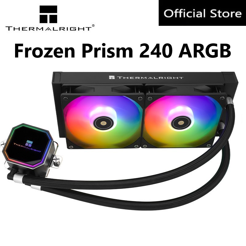 Thermalright Frozen Edge 360 White Liquid CPU Water Cooler With