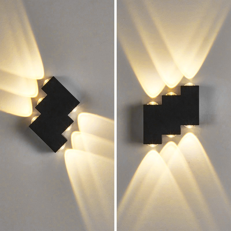 Kicaao Minimalist LED Trapezoidal Wall Light IP65 Corridor Outdoor ...