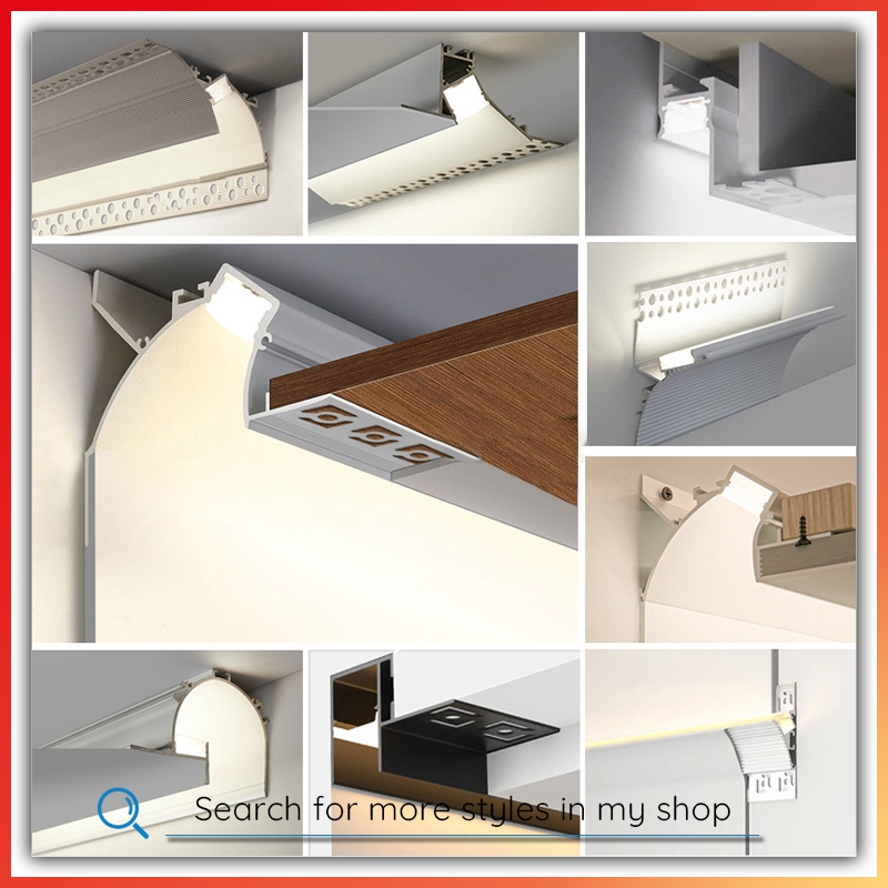 Led Light Living Room Cob Light Ceiling Light Groove Reflective Light ...