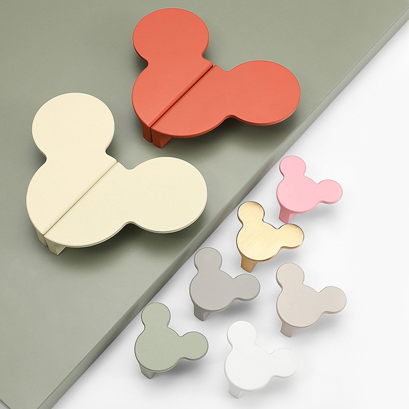 Cartoon Door Handles Children's Room Aluminum alloy Furniture Handles ...