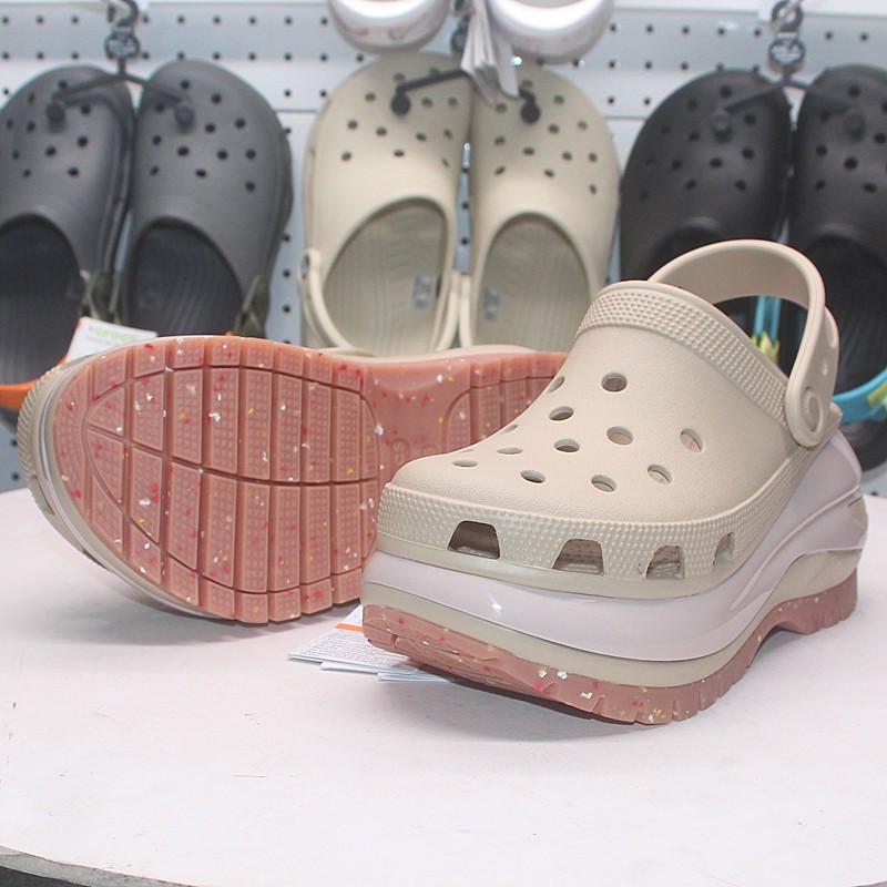 original 100% crocs women sandals plus size Shoes 207988 | Shopee Malaysia