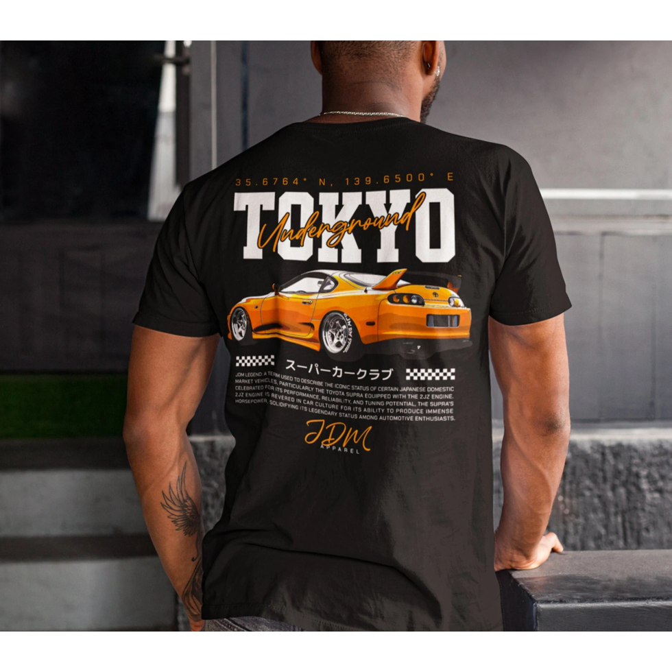 Tokyo Japan Streetwear Auto T-shirt JDM Style Tuning Japanese ...