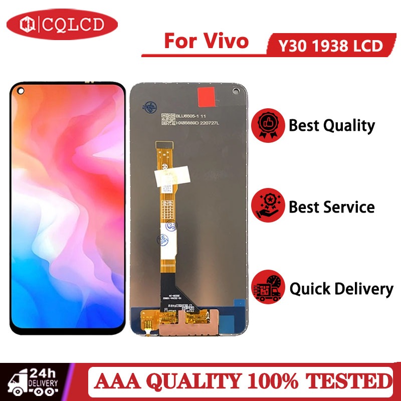For Vivo Y30 LCD Y30 1938 LCD Display Touch Screen Assembly Replacement ...