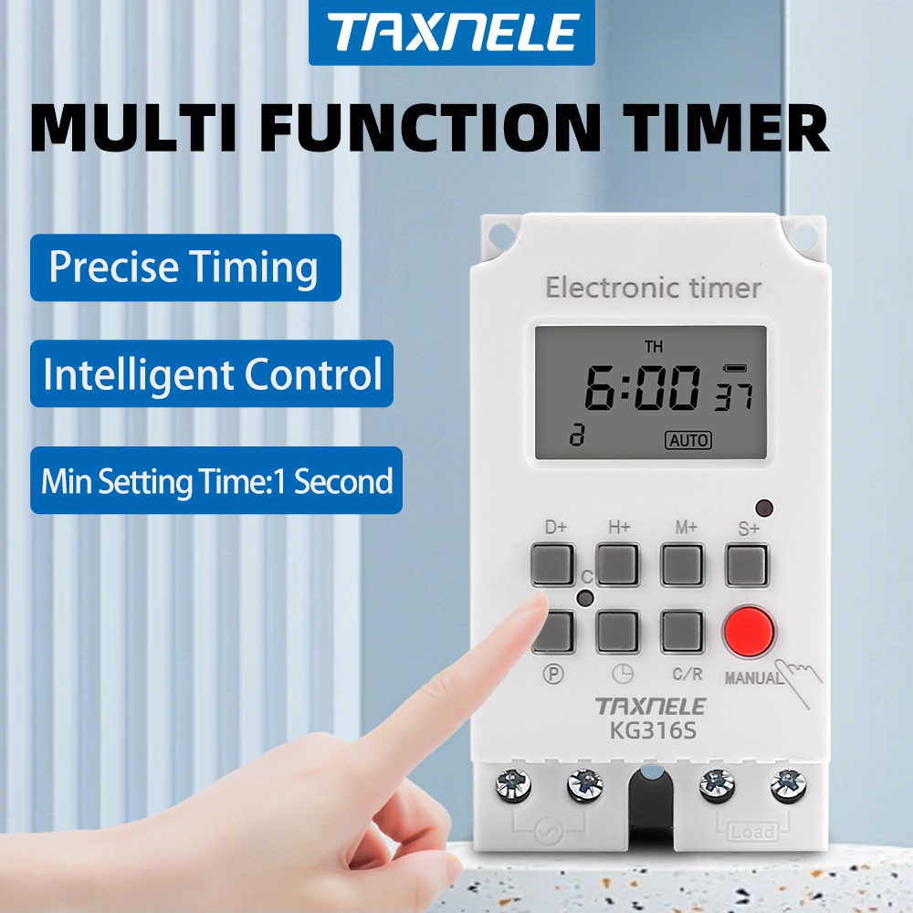 KG316S 220VAC 25A Digital Timer Switch Automatic Electronic ...