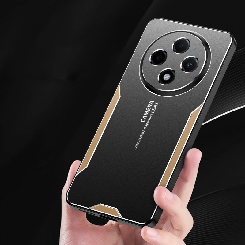 OPPO Reno 12F Reno12F 12 F 5G Hard Case Shockproof Bicolor Metal