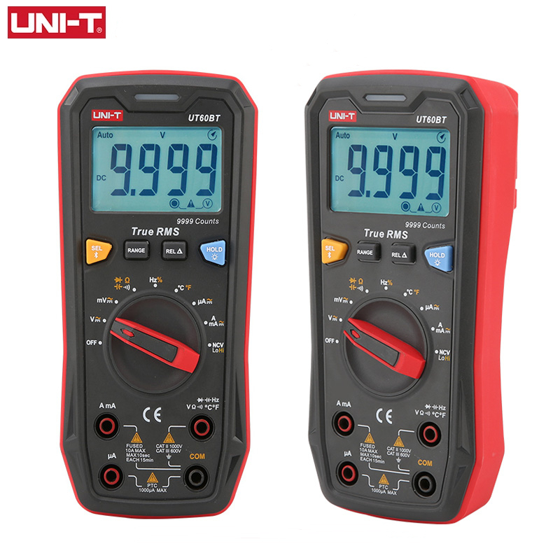 UNI-T Digital Multimeter UT60S UT60BT 1000V AC DC Voltmeter Ammeter ...