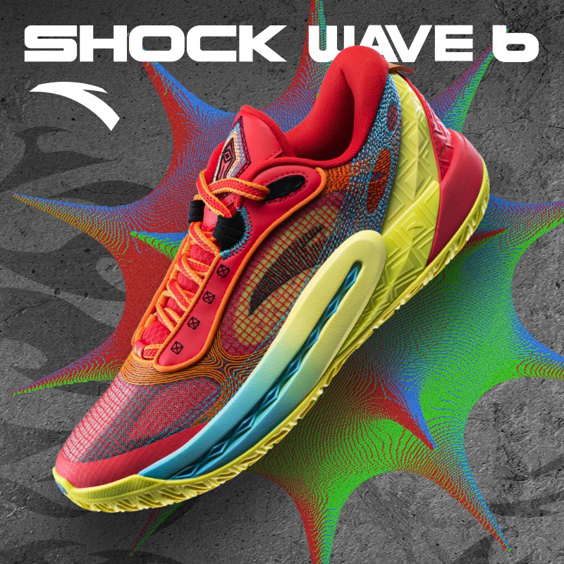 Kyrie Irving] ANTA SHOCK WAVE Basketball Shoes KAI Outdoor