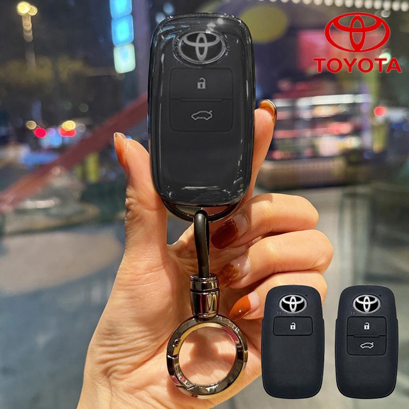 2/3/4 Buttons Car Key Cover For Toyota Yaris/Vios/Veloz/Raize/Avanza ...