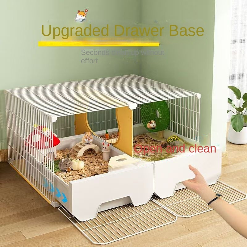 Hamster cage easy to clean hotsell