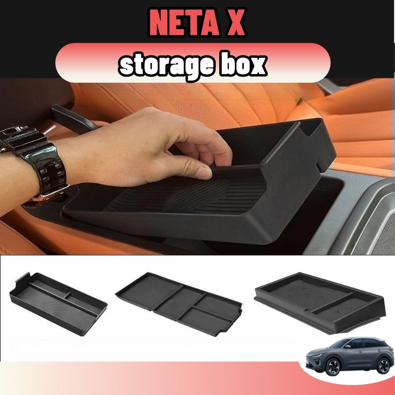 Neta X Car Storage Box Behind Screen Behind Central Console Holder abs ...