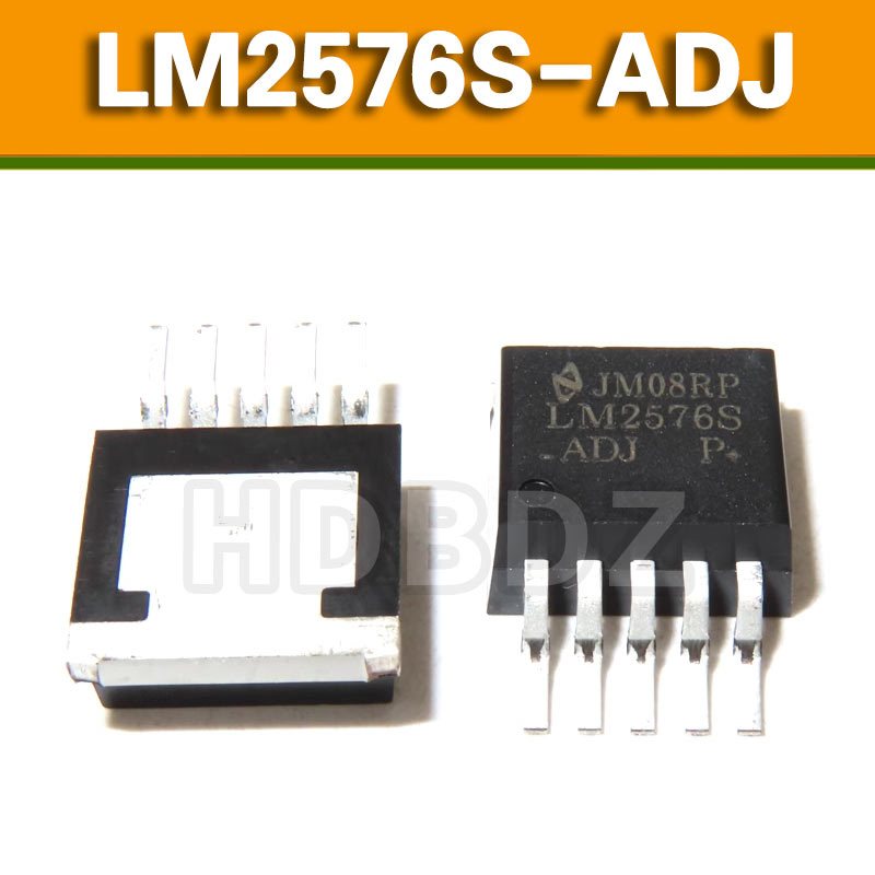 10pcs LM2576 LM2576S 5.0V 3.3V 12V ADJ IC SMD TO-263-5 Voltage