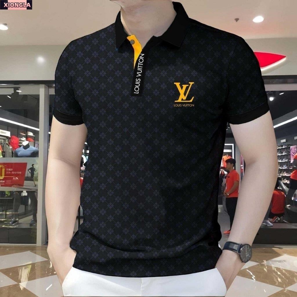 Pique Polo Shirt Camisas Polo Louis Vuitton Camisa Polo Playeras