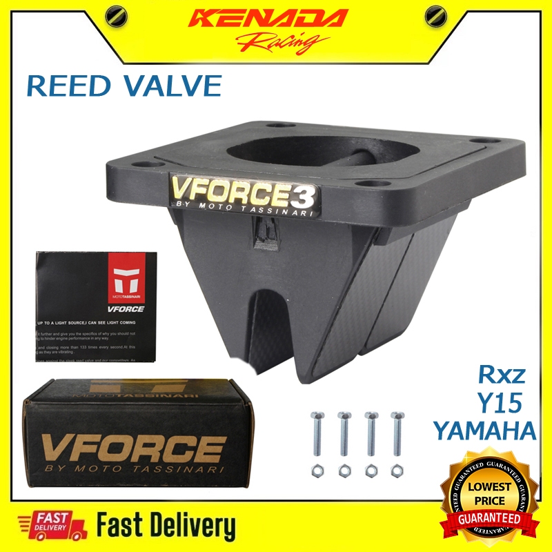 RXZ Y15 & Y125 Z/ZR Reed Valve Racing Copy VFORCE 3 (REED VALVE SET ...