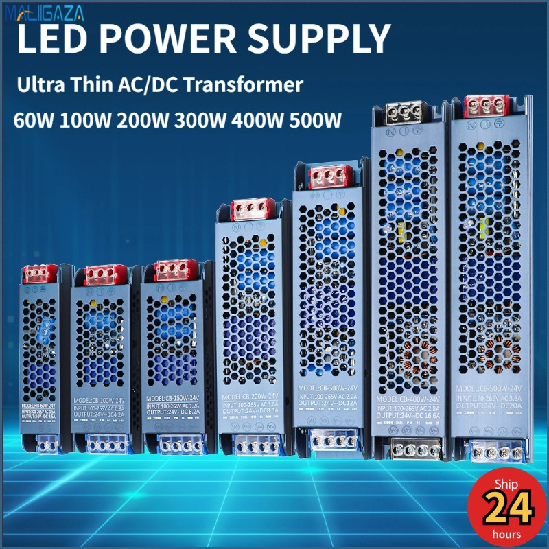 DC12V 24V Led Power Supply 100W 200W LED Driver Switching Transformers ...