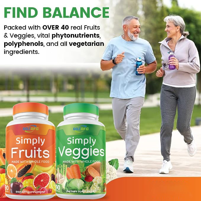 Fruit veggies capsule水果蔬菜胶囊Maintain various physiological functions of