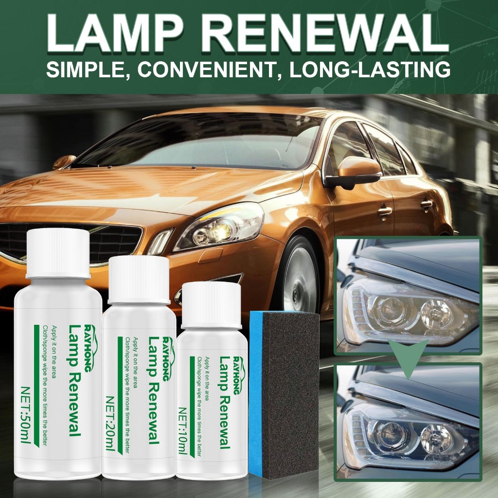 Local Stock>Car headlight restoration fluid car lamp crystallization ...