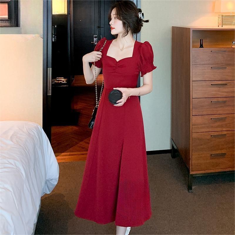 Beige Korean Style Bodycon Dress - Plus Size Party & Dinner Wear | Shopee  Malaysia