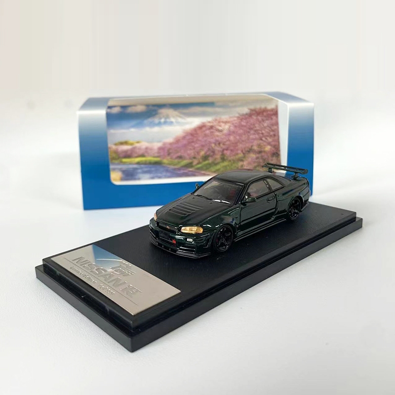 Modellino GB Fuji 1:64 Nissan Skyline GTR R34 Nismo Z-Tune – Pressofuso, Collezione