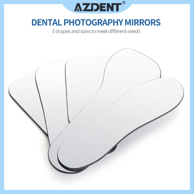 Azdent Dental Photography Double Sided Mirrors Glass Material Intraoral