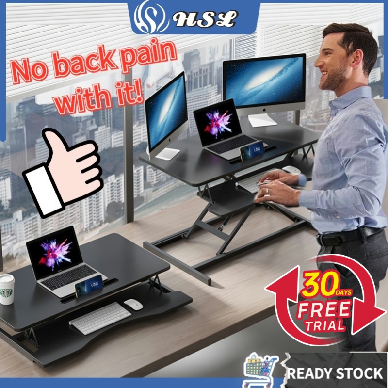 Widened Standing Desk Desktop HSL Lifting Table Computer Table ...