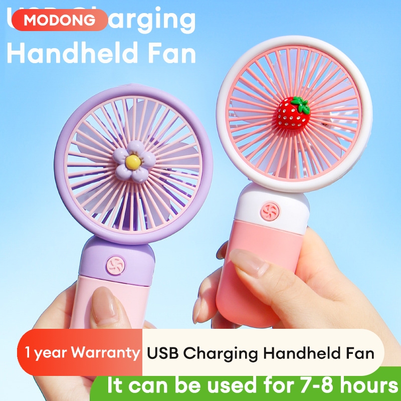 Portable Hand Table Mini Clip Fan USB Charge Battery Desk Cooling Small ...