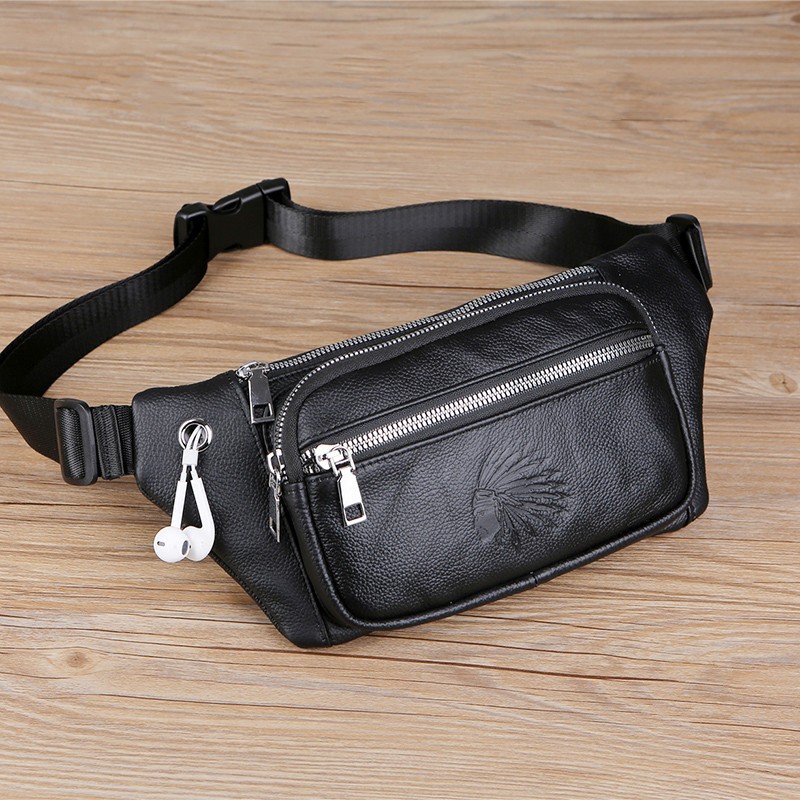 Leather Cross Body Bag Women Genuine Leather Shein Waist Bag For