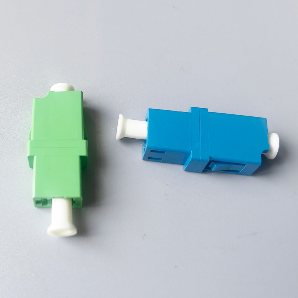 Fiber Optic Adapter Simplex Single Mode LC-APC/UPC FTTH Fiber Adapter ...