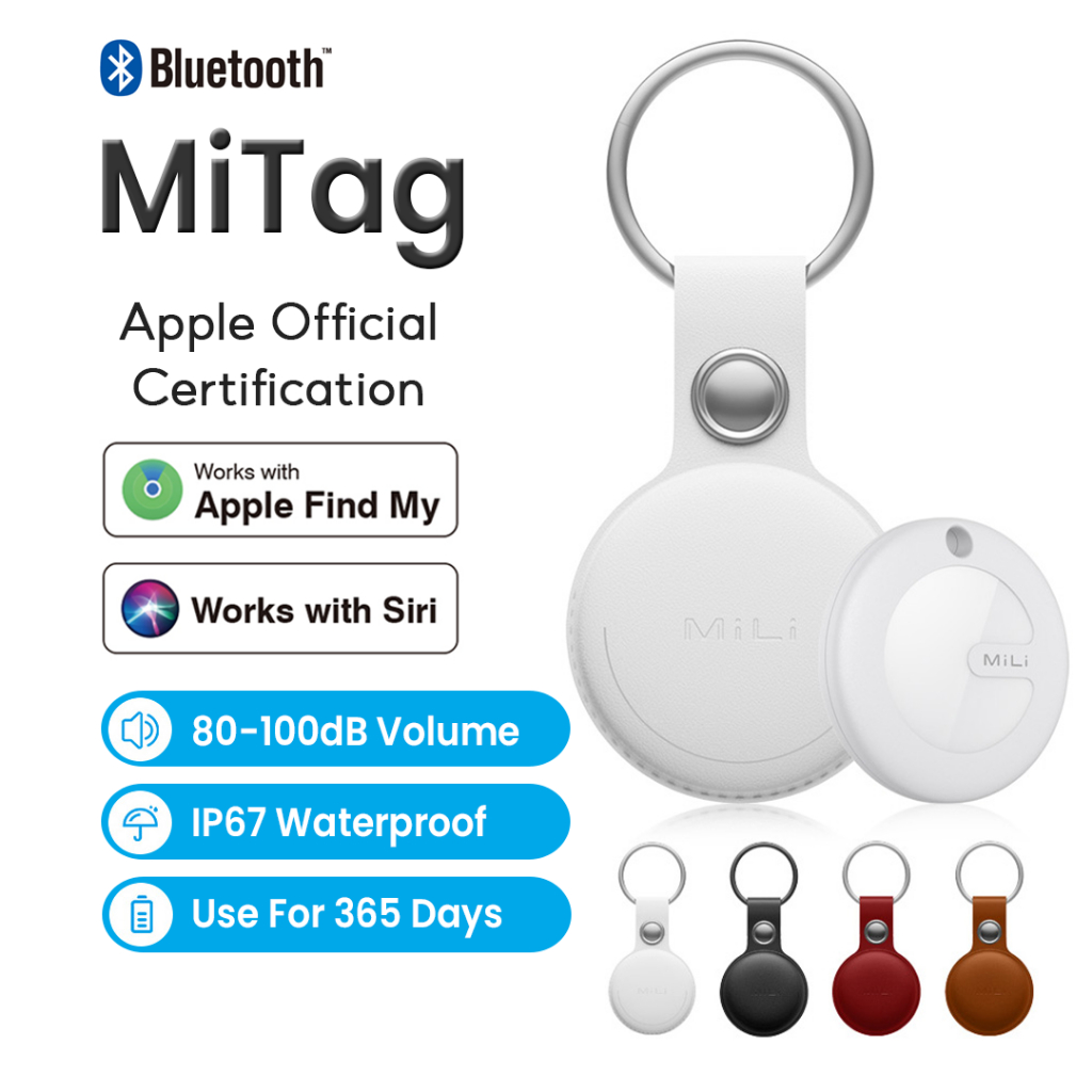 MiLi MiTag GPS Keys And Pet Locator Bluetooth Tracker For iOS | Shopee ...