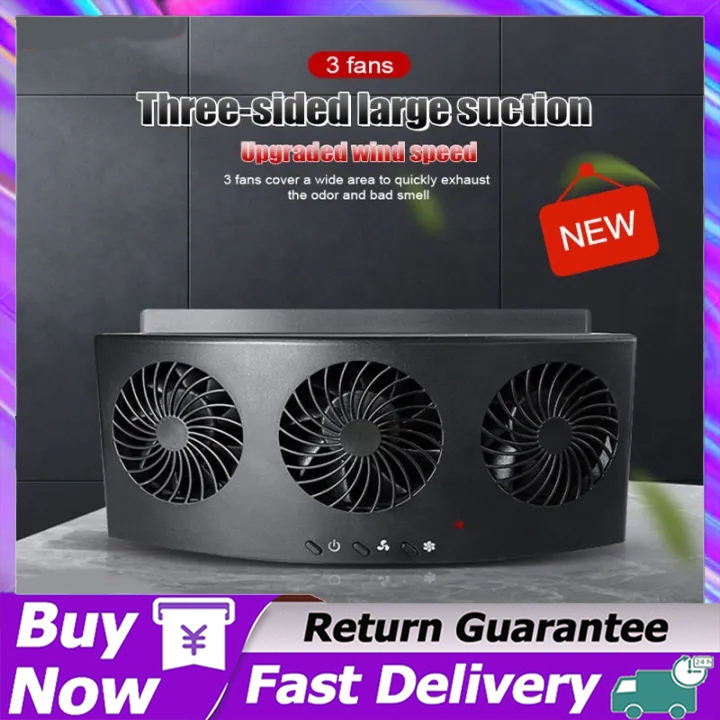 【Malaysia Spot Sale】New Usb 3 Fan 4500rpm Window Cooler Automotive ...