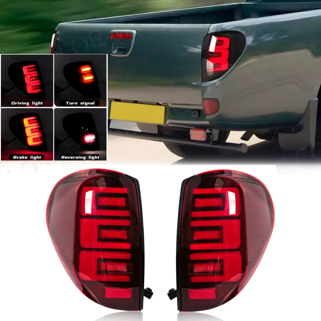 LED Rear Tail Light For Mitsubishi L200 Triton Colt 2005-2016 Auto ...