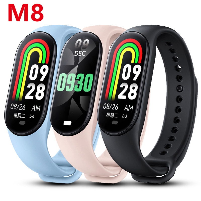 M8 Smart Band Gesundheit Fitness Tracker Smart Armband Schritt zähler Smartwatch