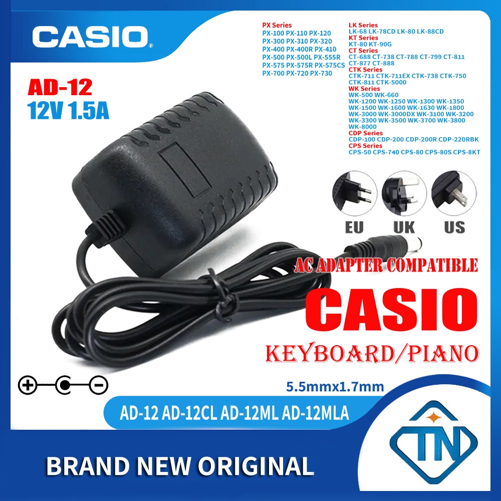 Casio cdp 100 adapter best sale