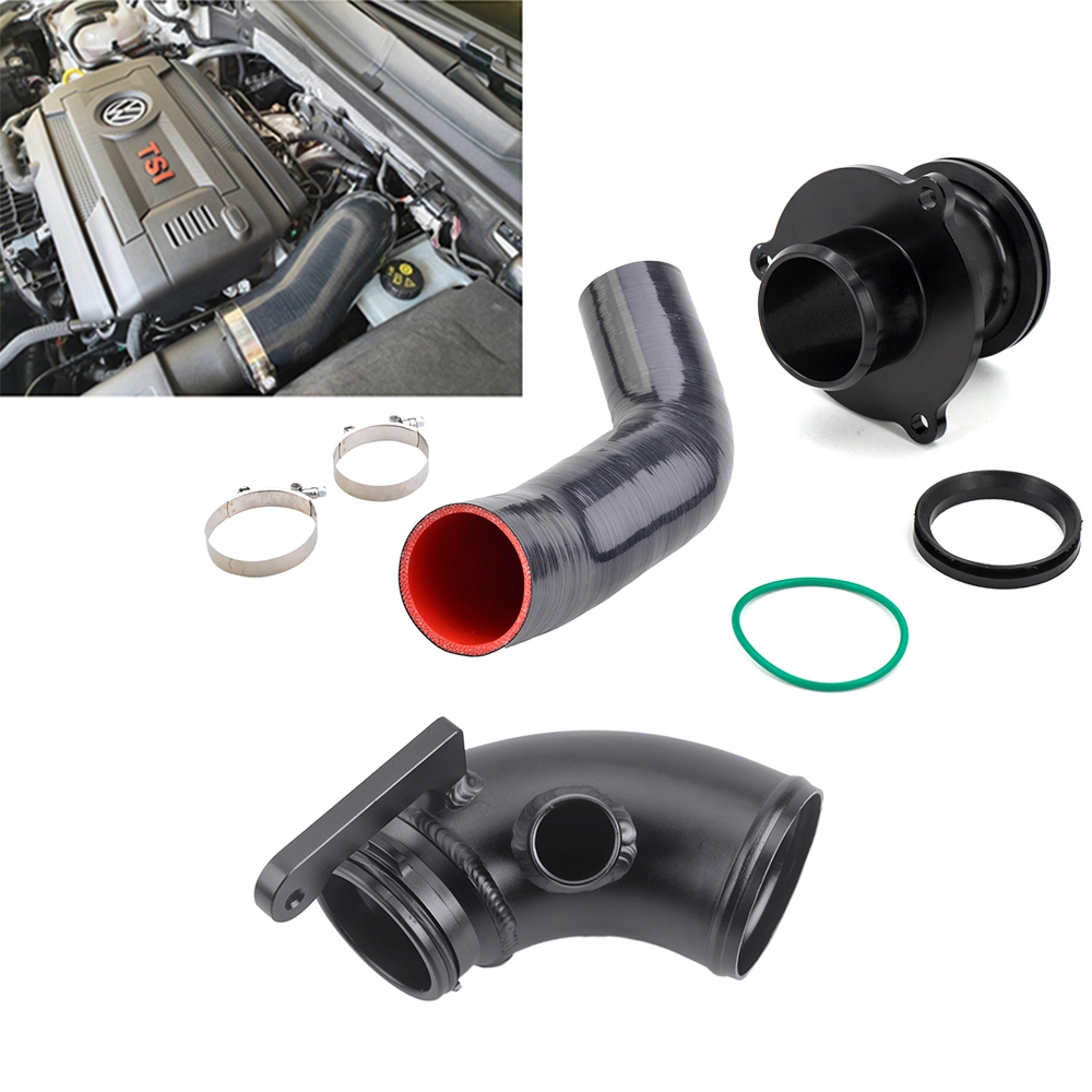 Silicone Intake Hose Pipe Turbo Inlet Elbow Muffler Delete For VW Golf ...
