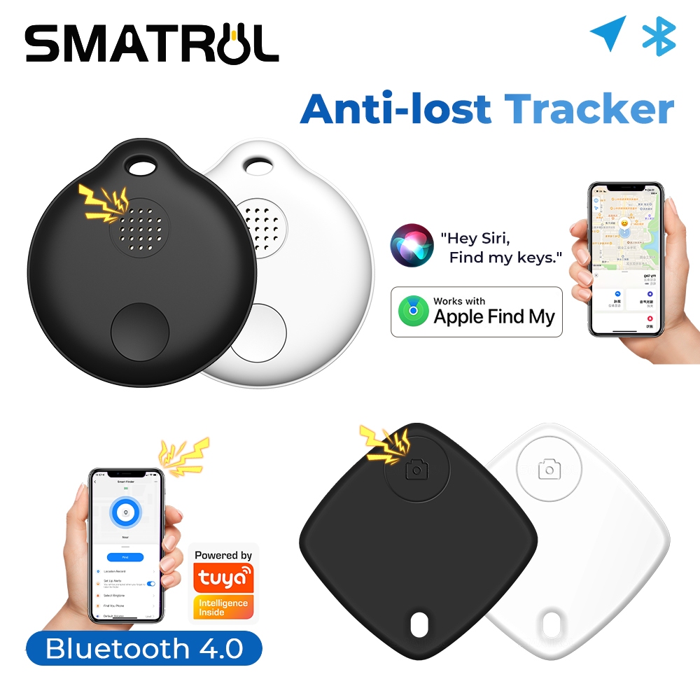 SMATRUL Mini Anti-lost Alarm Tag Activity Tracker Smart Bluetooth GPS ...
