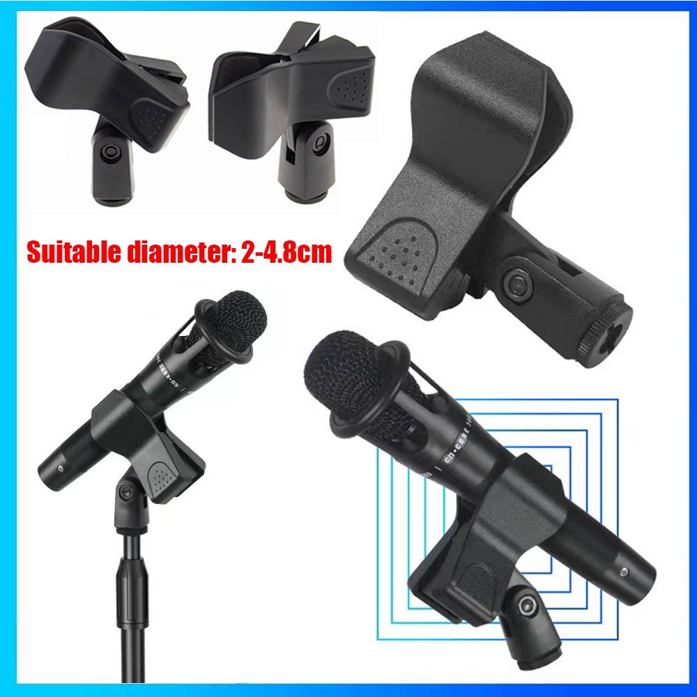 Multifunctional universal microphone spring clip elastic microphone ...