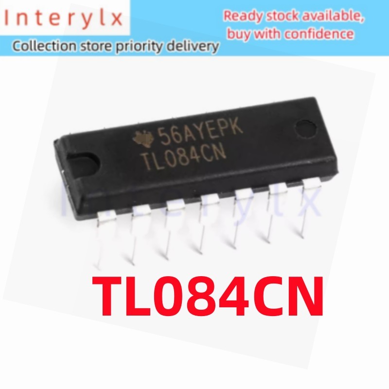 1pcs/lot Brand New Original In-Line TL084CN TL084 DIP-14 JFET Linear ...