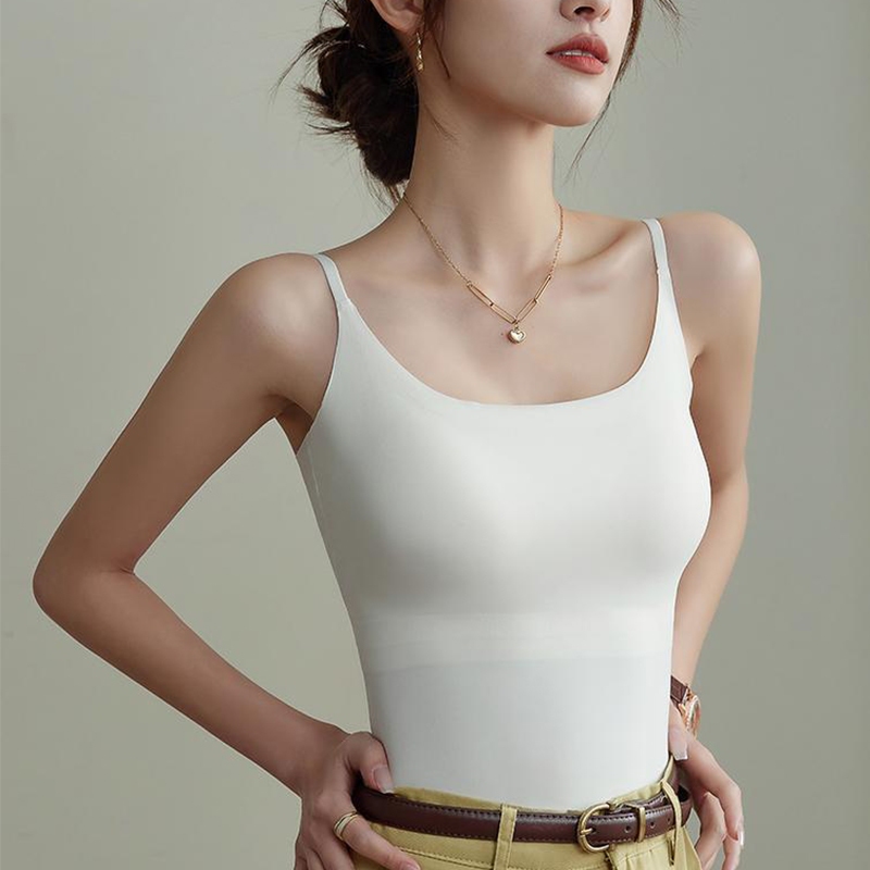 Ice Silk Bra Cup Camisole HL3763