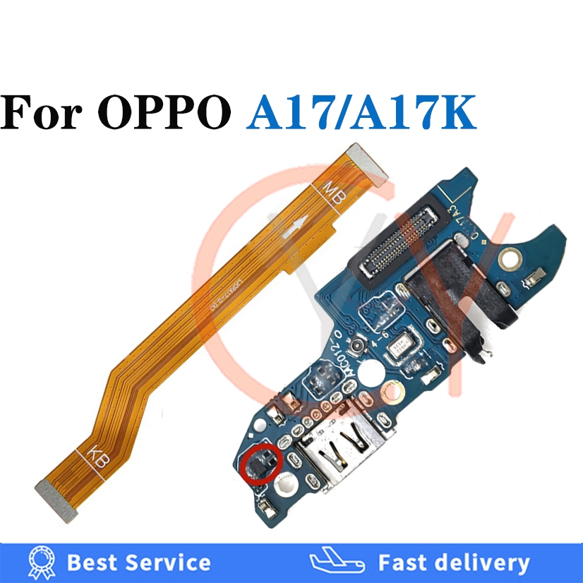 AmComponent Docking Connector Di Ricarica Per OPPO A17 CPH2477 – Micro USB Con Microfono, Ricambio Originale E Durevole - 2