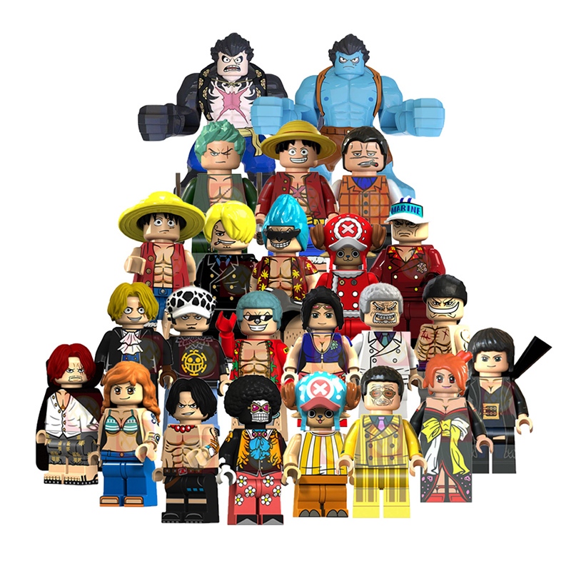 Kt1008 Kt1013 Anime One Piece Buliding Blocks Bricks Mini Bricks Action ...