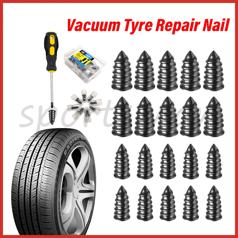 20Pcs Pack Vacuum Car/Motorcycle Tyre Repair Rubber Nails / Self-Tire ...
