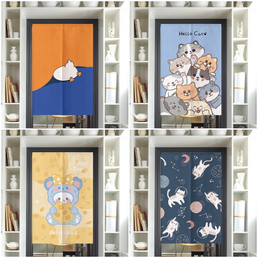 High Quality Door Curtain Cute Animal Door Curtain for Kitchen ...
