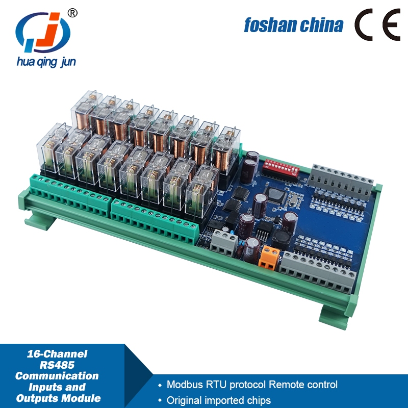 16 Channel Digital Input Output Module RS485 Relay Module Modbus Rtu ...