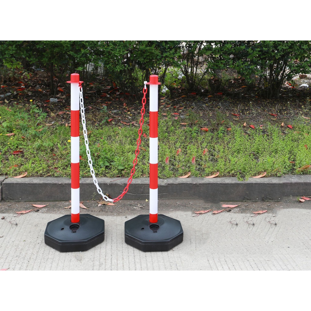Flexible Warning Column Traffic Cone Safety Posts Pole Road Cone ...