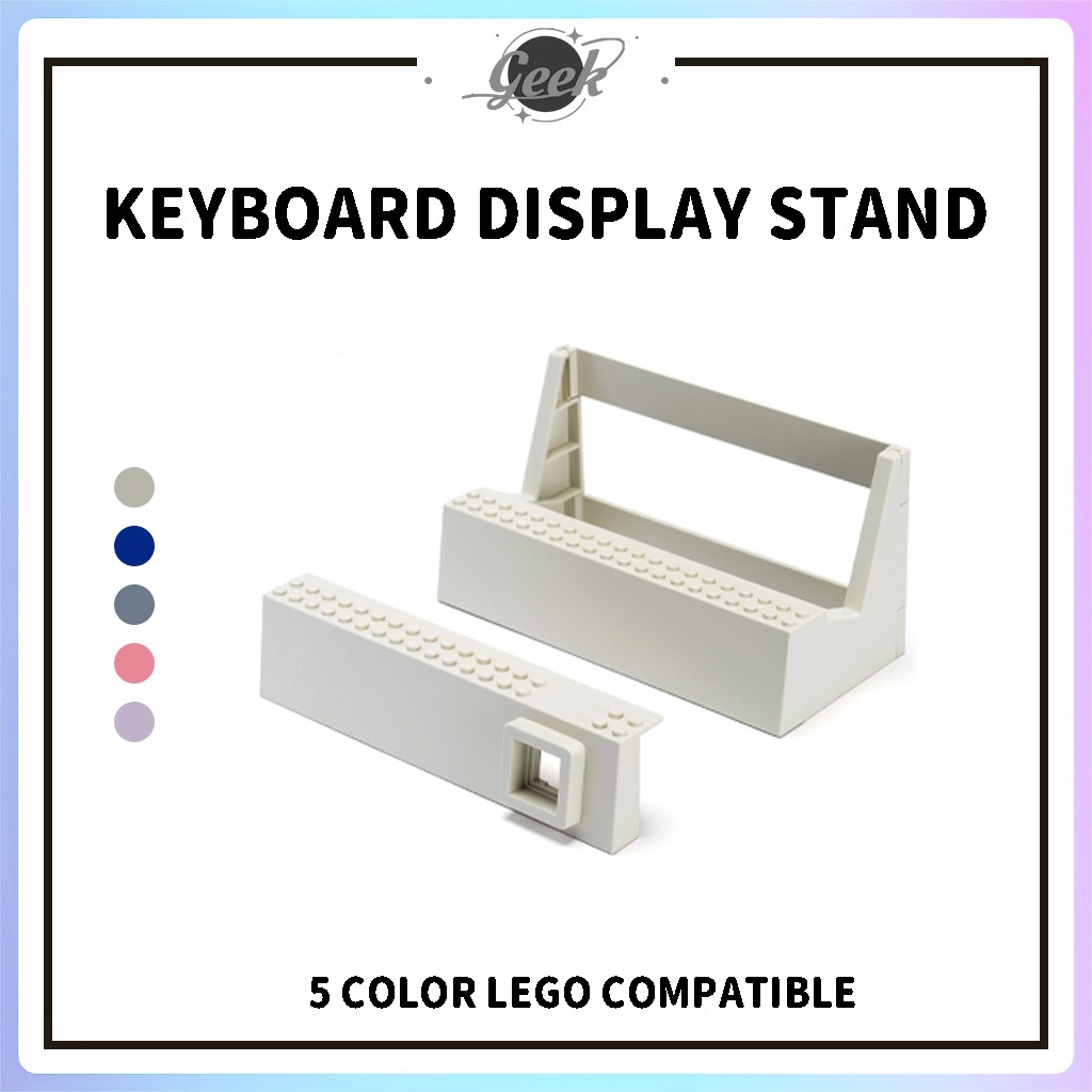 Keyboard Display Stand Storage Rack Mechanical Keyboard Custom LEGO DIY ...