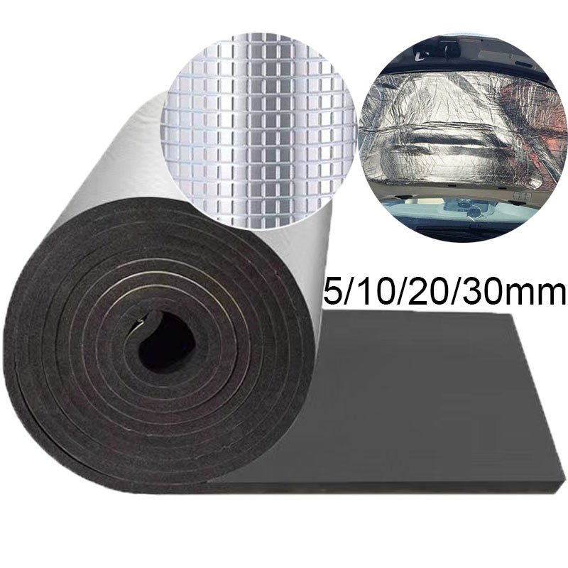 5/10/20/30mm Foil Car Sound Proof Heat Insulation Foam, Noise Proofing ...
