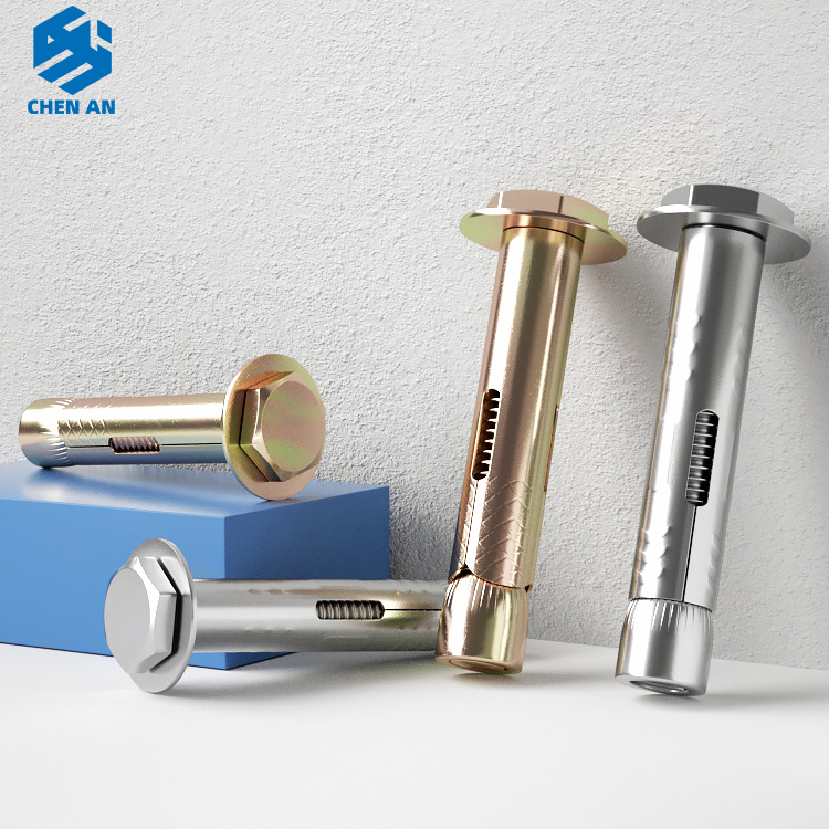 M6 M8 M10 M12 M16 SYW Sleeve Anchor Metal Wall Plug / Wall Plug Besi ...
