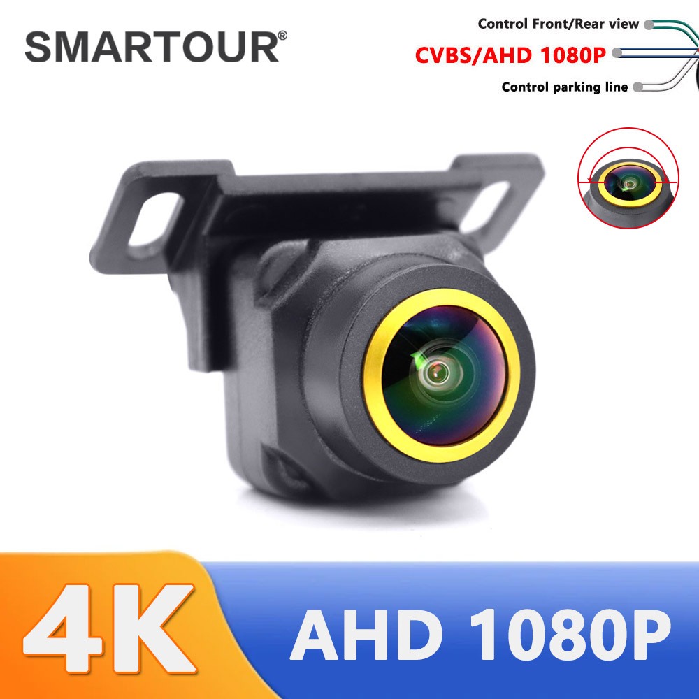 Smartour CCD 180 Degree AHD 1080P Fisheye Lens Car Rear Side Front View ...