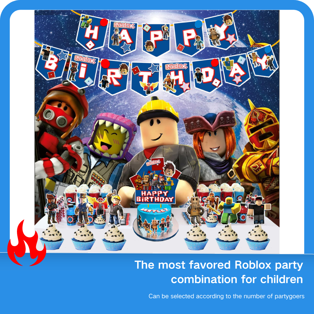 Dinoeye Birthday Decoration Pack: 18pcs Balloons, 1pcs Birthday Banner